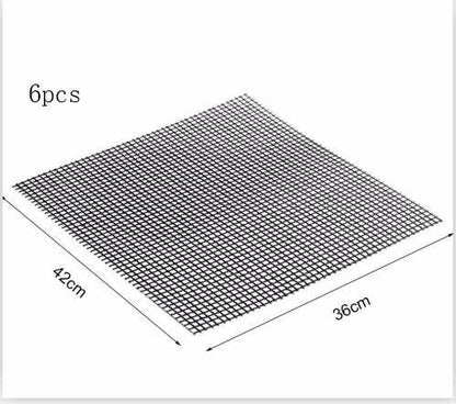 Barbecue Non-Stick Wire Mesh Grilling Mat: Reusable Outdoor Essential - Killer Products