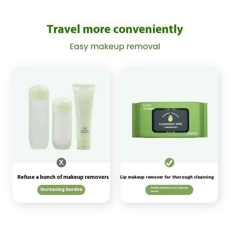 60-Drawer Avocado Makeup Remover Wipe: Effortlessly Clean Your Face - Killer Products