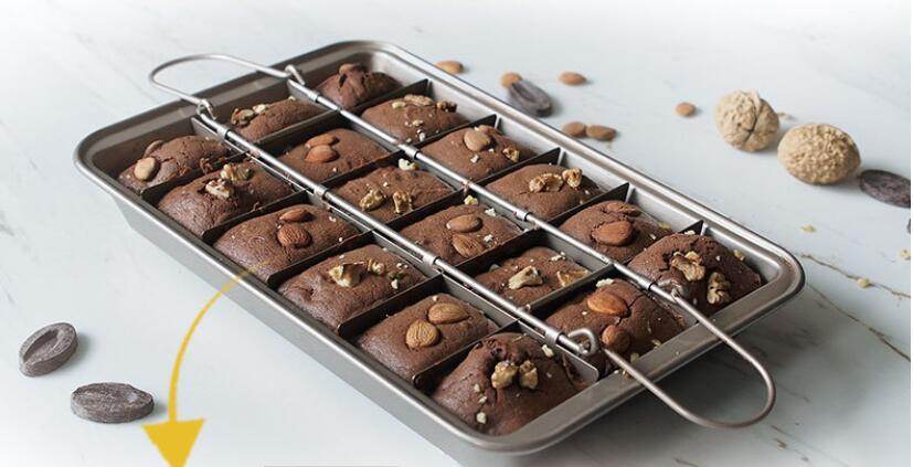 Non-Stick Brownie Baking Pan Cake Mould for Perfect Bread - Killer Products
