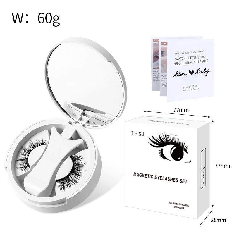 Magnetic False Eyelashes Kit: Glue-Free, Natural Look & Applicator - Killer Products