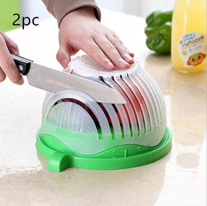 Effortless Creative Salad Cutter for Quick Fruit and Veg Prep - Killer Products
