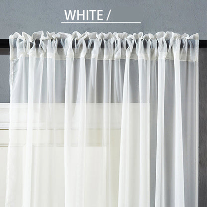 Modern And Simple Pure Color Cotton Linen Light Curtain - Killer Products