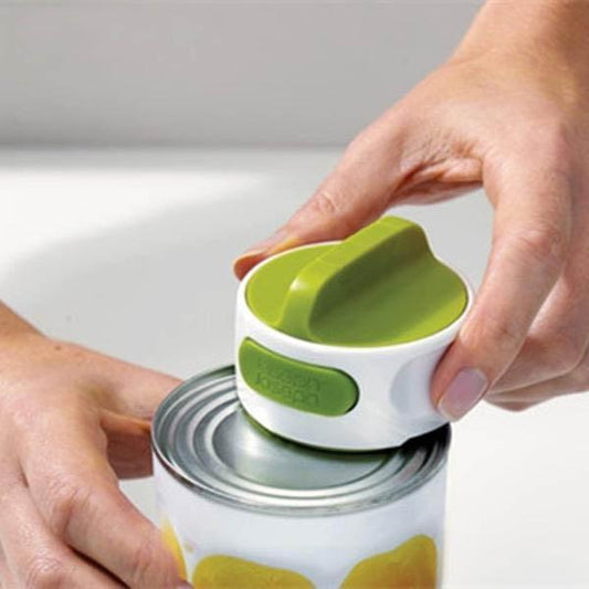 Effortless Grip Compact Can Opener With Stainless Steel Blade - Killer Products