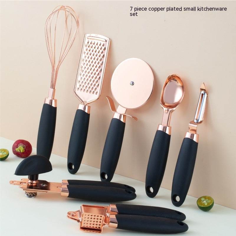 Elegant Kitchen Household Peeler Gadget Copper Plating Set - Killer Products