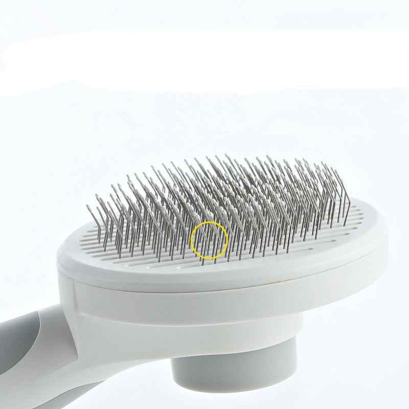 Round Handle Pet Grooming Massage Comb: Comfort and Relaxation Tool - Killer Products