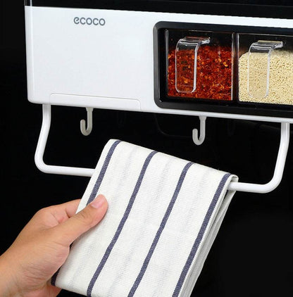 New Kitchen Storage Box: Multi-Function Wall-Mounted Racks Solution - Killer Products