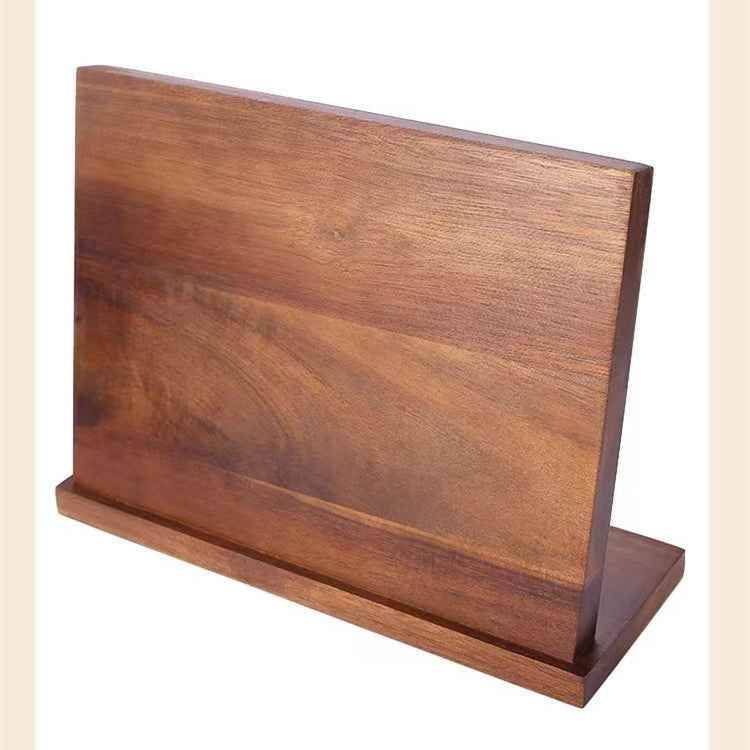 Elegant Solid Wood Magnetic Knife Holder for Creative Kitchens - Killer Products