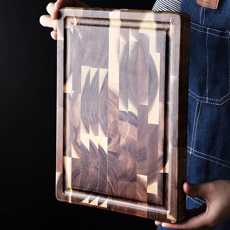 Elegant Kitchen Household Parquet Solid Wood Cutting Board - Killer Products