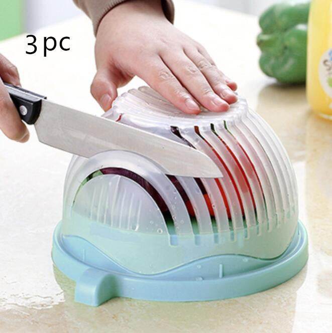 Effortless Creative Salad Cutter for Quick Fruit and Veg Prep - Killer Products