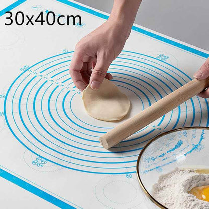 Large 40x60cm Silicone Baking Mat: Non-Stick, Easy Clean - Killer Products