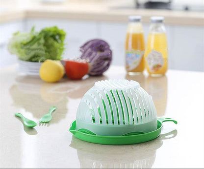 Effortless Creative Salad Cutter for Quick Fruit and Veg Prep - Killer Products