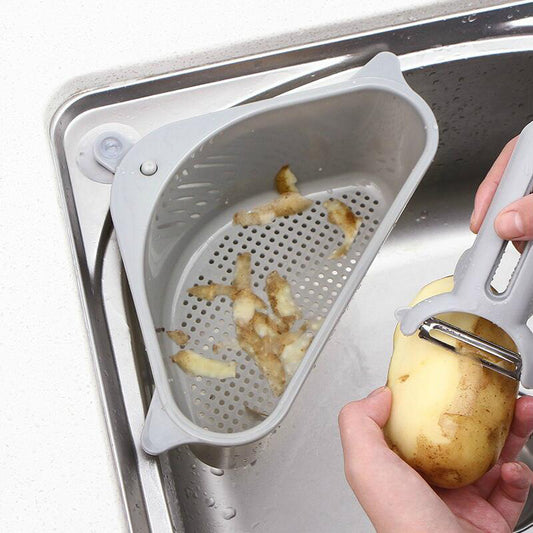 Versatile Kitchen Sink Multi-function Triangle Sponge Drain Rack - Killer Products