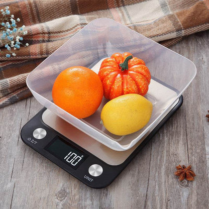 Precision Stainless Steel Kitchen Scale with Large LCD Display - Killer Products