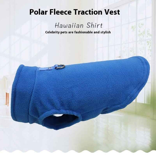 Cozy Pet Clothes Dog Thickened Solid Color Polar Fleece - Killer Products