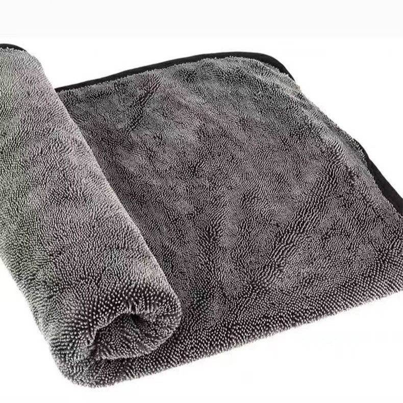 Premium Microfiber Car Beauty Towel: Thick, Absorbent, Seamless Cleaning - Killer Products