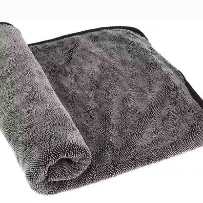 Premium Microfiber Car Beauty Towel: Thick, Absorbent, Seamless Cleaning - Killer Products