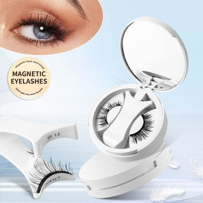 Magnetic False Eyelashes Kit: Glue-Free, Natural Look & Applicator - Killer Products