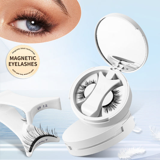 Magnetic False Eyelashes Kit: Glue-Free, Natural Look & Applicator - Killer Products