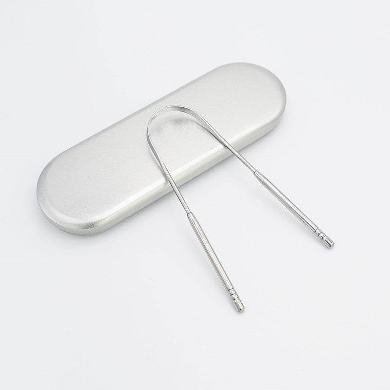 Stainless Steel Tongue Scraper Oral Care Tools: Fresh Breath Essential - Killer Products