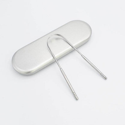 Stainless Steel Tongue Scraper Oral Care Tools: Fresh Breath Essential - Killer Products