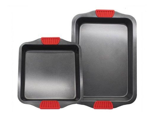 Silicone Binaural Baking Tray: Luxury Non-Stick Carbon Steel - Killer Products