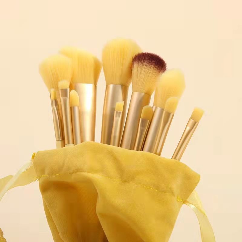 Cloth Bag Portable Soft Hair Makeup Brush Suit Travel Set - Killer Products