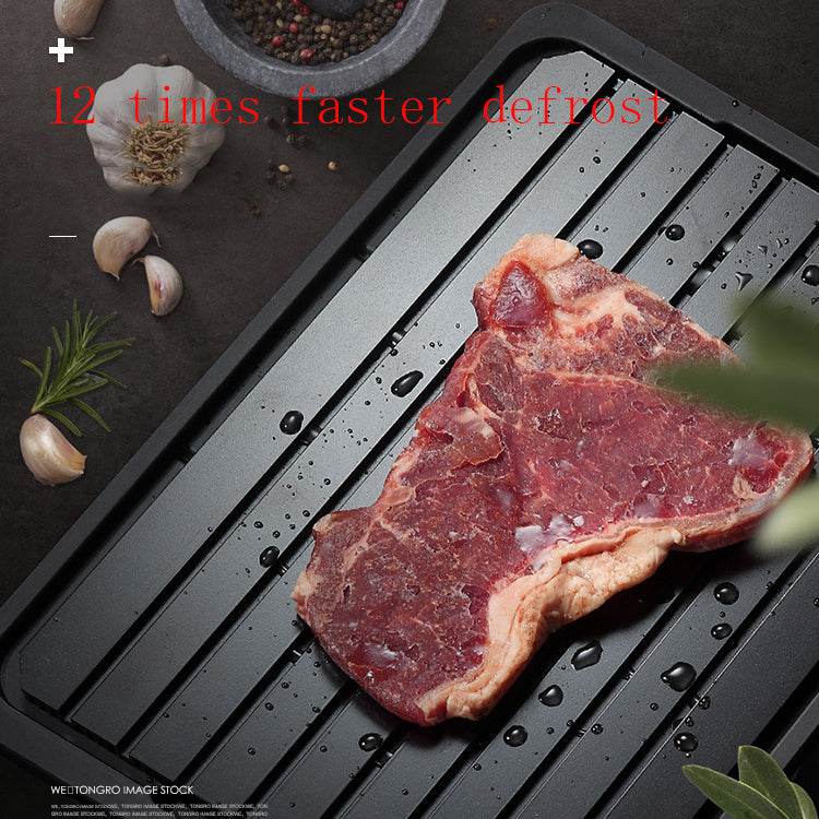 Speedy Quick Defrost Tray with Drip Tray for Fresh Cooking - Killer Products