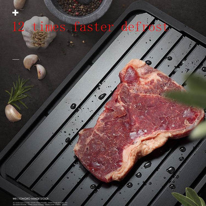 Speedy Quick Defrost Tray with Drip Tray for Fresh Cooking - Killer Products