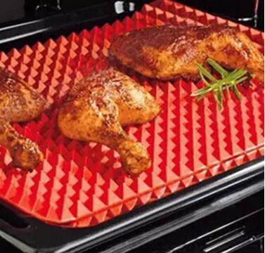 Silicone Pyramid Cooking Mat: Versatile Non-Stick Heat-Resistant Grid - Killer Products