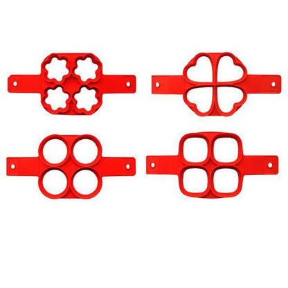 Fantastic Silicone Non Stick Egg Pancake Maker Mold Set - Killer Products