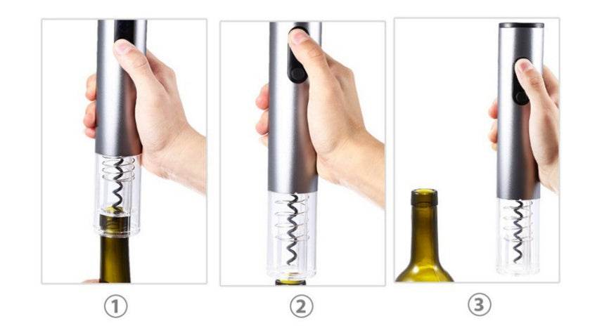 Effortless Automatic Electric Bottle Red Wine Opener Gift Set - Killer Products