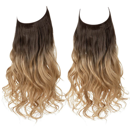 Long Curly Hair Wig: Female Fish Line Chemical Fiber Extension - Killer Products