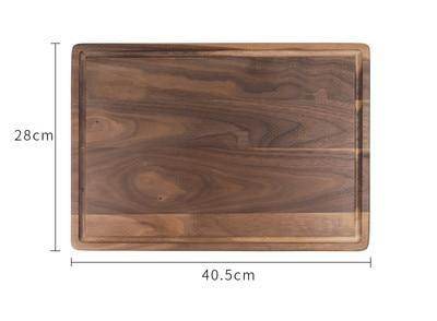Black Walnut Wood Cutting Board - Elegant Dual-Sided Kitchen Tray - Killer Products