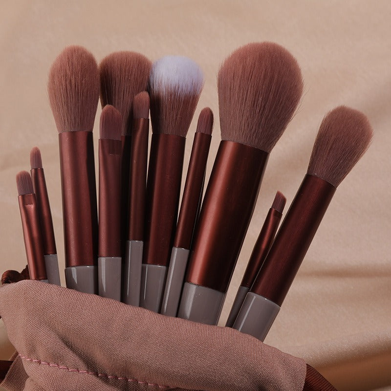 Cloth Bag Portable Soft Hair Makeup Brush Suit Travel Set - Killer Products