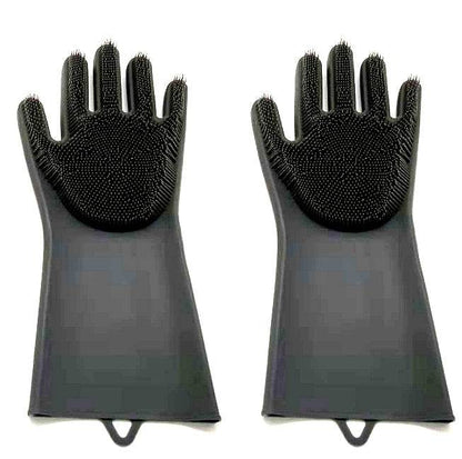 Heat-Resistant Housework Kitchen Cleaning Gloves - Eco-Friendly Silicone - Killer Products