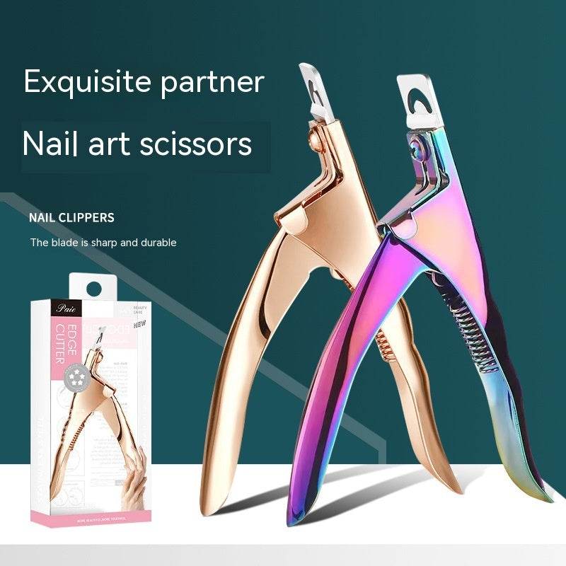 Flat Mouth U-shaped Scissors Nail Tip Pliers for Precision - Killer Products