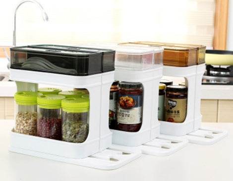 Versatile Kitchen Bathroom Storage Plastic Box for Home Organization - Killer Products