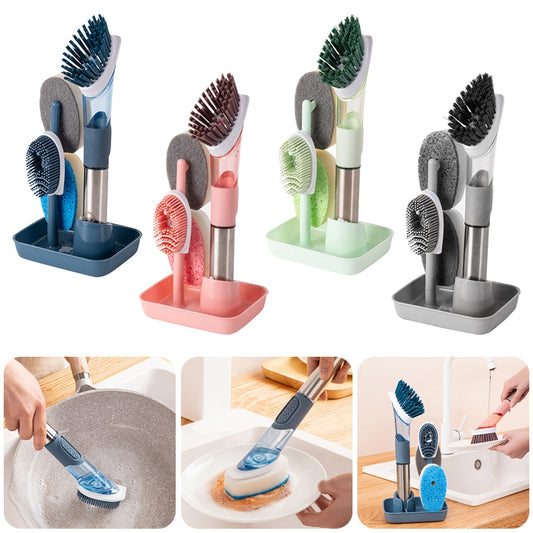 Effortless New Multifunctional Dish Brush for Hassle-Free Cleaning - Killer Products