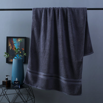 Luxury Pure Color Thick Cotton Bath Towel Set Collection - Killer Products