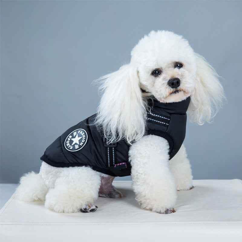 Warm Hooded Pet Dog Clothes for Small Dogs Winter Jackets - Killer Products
