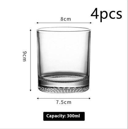 Crystal Grid Whiskey Glass: Ice Hockey Classical Rock Bar Cup - Killer Products