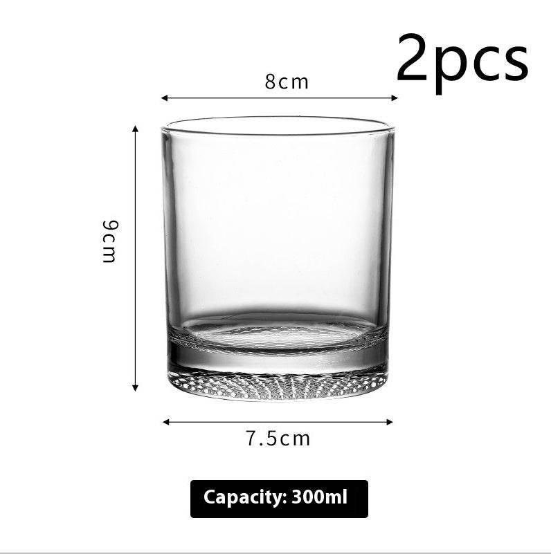 Crystal Grid Whiskey Glass: Ice Hockey Classical Rock Bar Cup - Killer Products