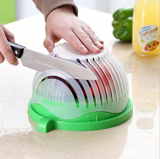 Effortless Creative Salad Cutter for Quick Fruit and Veg Prep - Killer Products