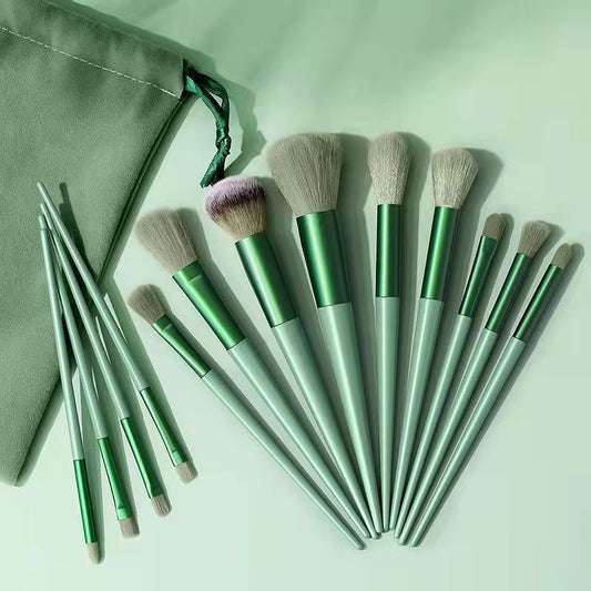 Cloth Bag Portable Soft Hair Makeup Brush Suit Travel Set - Killer Products