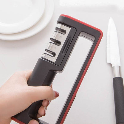 Diamond Quick Professional Knife Sharpener: 3-Stage Sharpening Stone - Killer Products