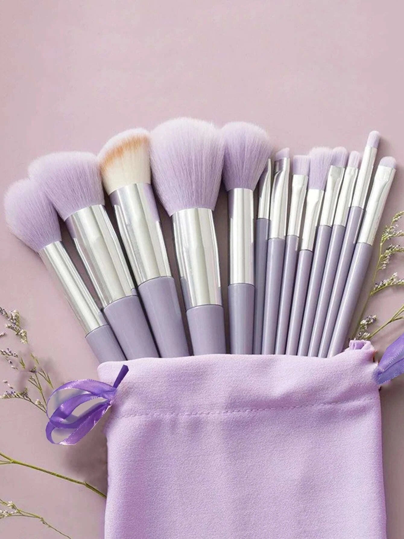 Cloth Bag Portable Soft Hair Makeup Brush Suit Travel Set - Killer Products