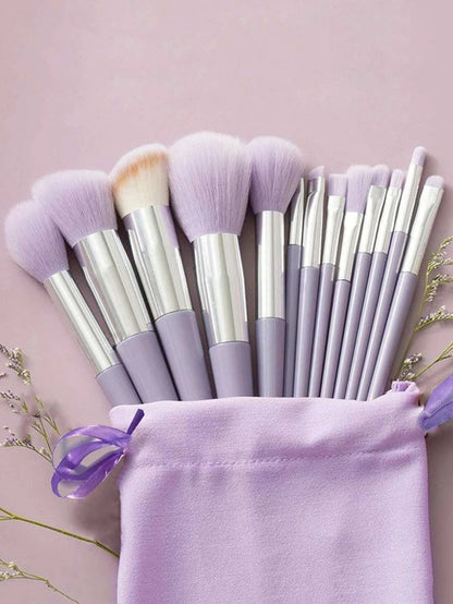 Cloth Bag Portable Soft Hair Makeup Brush Suit Travel Set - Killer Products