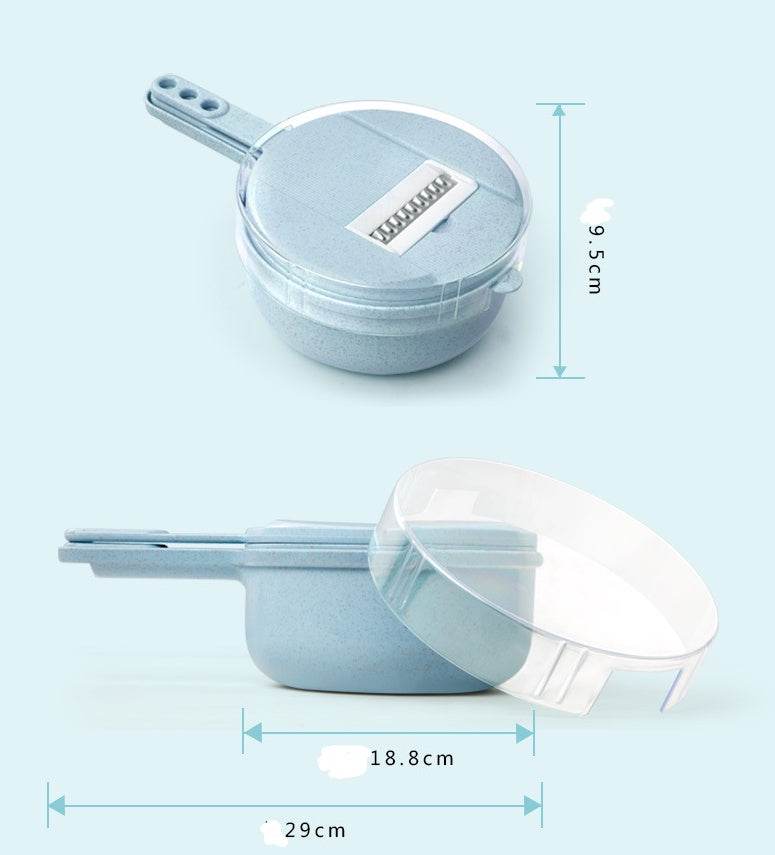 Versatile 8 In 1 Mandoline Slicer Set for Effortless Prep - Killer Products