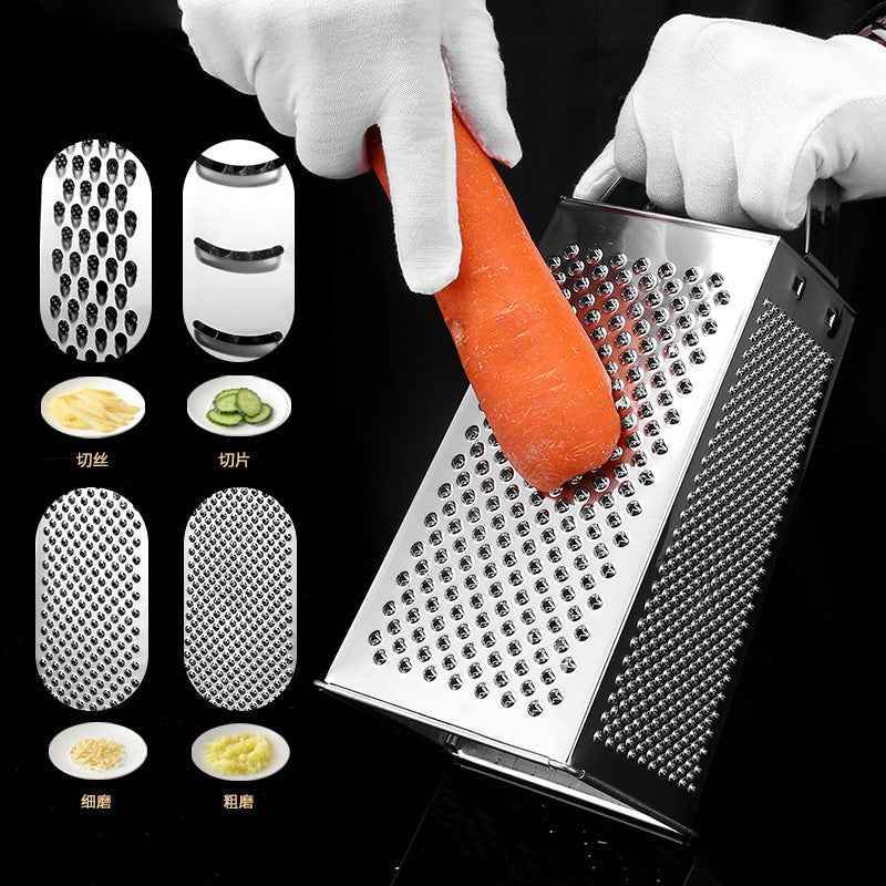 Effortless Shredding: Multifunctional Stainless Steel Vertical Grater - Killer Products