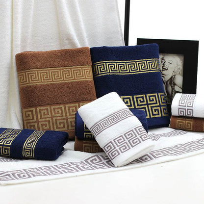 Luxurious Towels Gift Box Three-piece Set: Soft Cotton Elegance - Killer Products